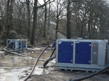 BBA BA80H nyitott és zárt burkolattal is dízel víztelenítő és szennyvíz szivattyú 4