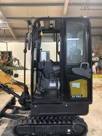 SANY SY18C Gumiláncos minikotró Évjárat: 2018 Újszerű, 86 üzemórával 4