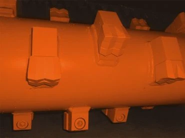 THFS/F erdészeti szárzúzó fixkéses rendszer ferri erdészeti szárzúzó kotrógépekhez 2