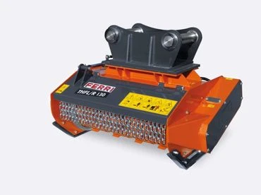 THFL/R erdészeti szárzúzó függesztett kalapács vágóelem ferri erdészeti szárzúzó kotrógépekhez