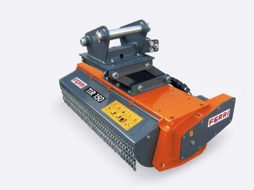 TIR erdészeti szárzúzó függesztett vágóelem ferri erdészeti szárzúzó kotrógéphez