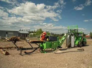 Avant rönkvágó/hasító 310 mm rönkátmérőig félautomata hasító/vágó 4