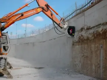 Simex felületmarók hidraulikus adapter kotrógépre szerelhető felületmaró 3