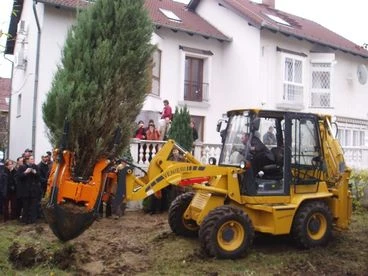 Optimal 880 rakodóhoz, traktorhoz fakiemelő adapter